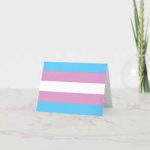Transiterat Pride-Flagga Tack Kort
