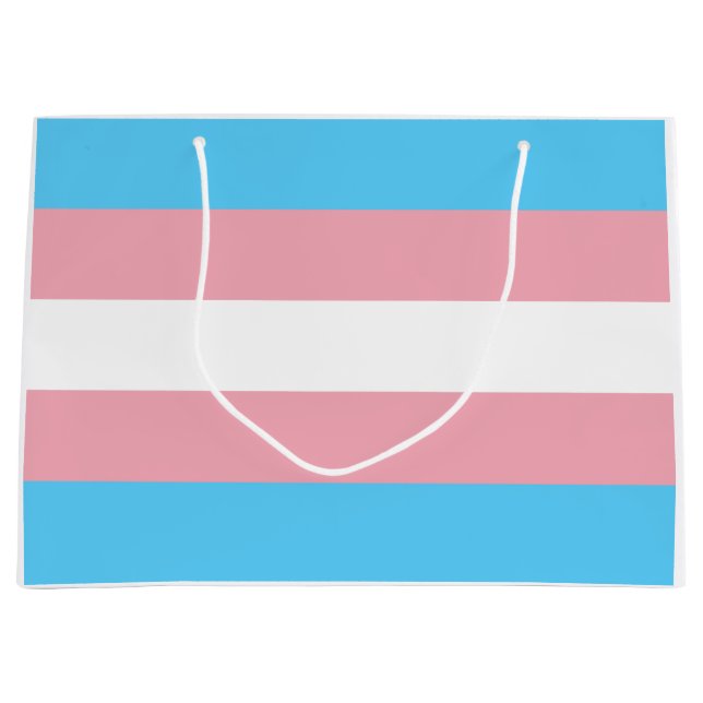 Transiterat Pride (Transgender Pride)-Flagga (Framsidan)
