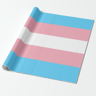 Transiterat Pride (Transgender Pride)-Flagga Presentpapper