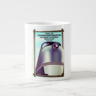 Transkontinental Railroad USA. Jumbo Mugg
