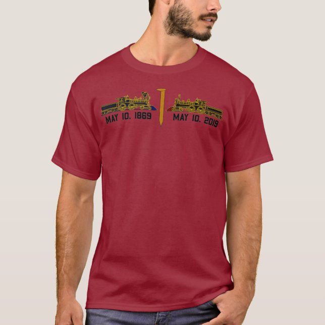 Transkontinentaljärnvägen T Shirt (Framsida)