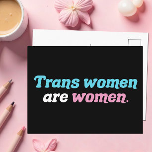 Transkvinnliga kvinnor vykort