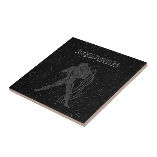 Translucent Aquarius Kakelplatta (Sidan)