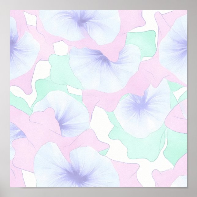 Translucent Flow Lace Wallpaper and Wall Decor Poster (Framsidan)