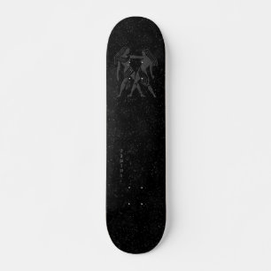 Translucent Gemini Mini Skateboard Bräda 18,5 Cm