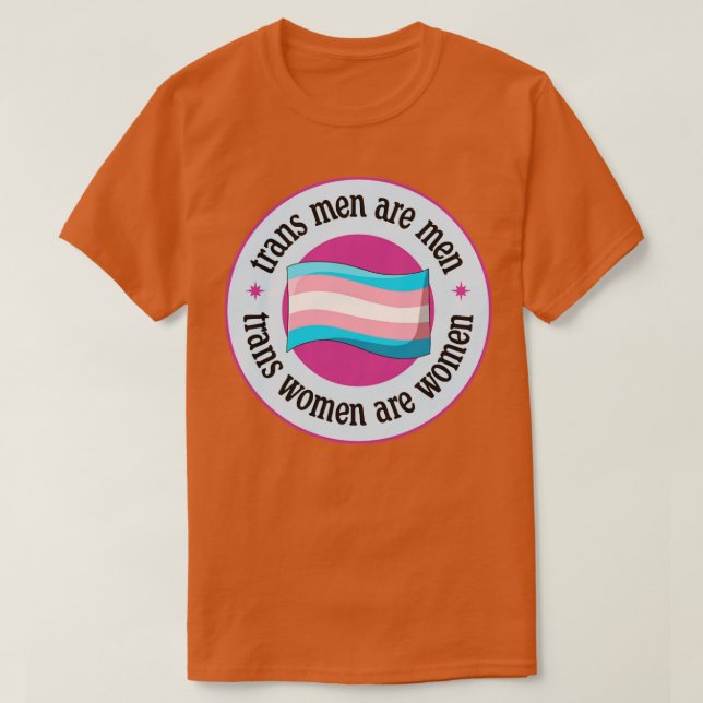 TransManar: är Manar där kvinnor är kvinnor? T Shirt (Design framsida)