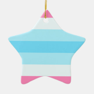 transmasculineflagga julgransprydnad keramik