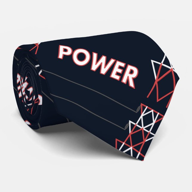 Transmission Torn och Power Line Mönster Slips (Rullad)