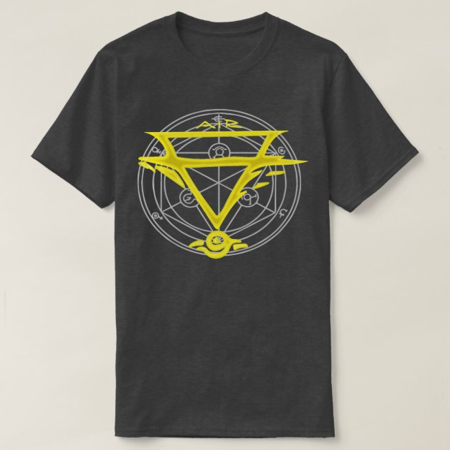 Transmutation Inslag i Luft T Shirt (Design framsida)