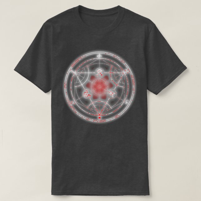 transmutationscirkel 11 t shirt (Design framsida)
