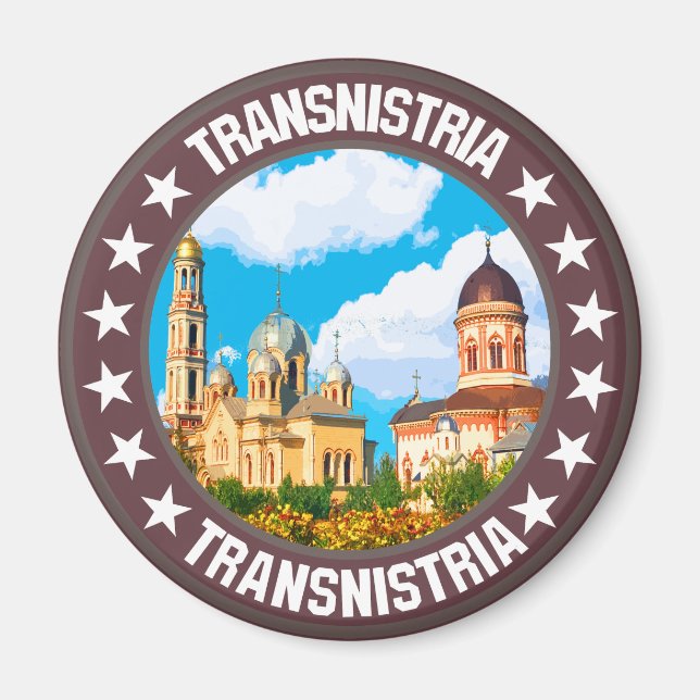 Transnistrien Magnet (Framsidan)