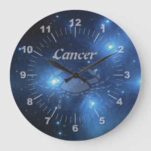 Transparent cancer stor klocka