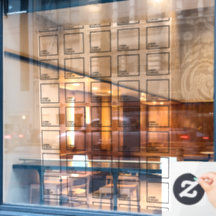 Transparent fönsterklick för Logotyp - Överlappand