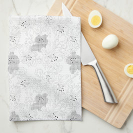 Transparent Grid Overlay – Editable PNG Texture Kökshandduk