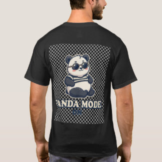 Transparent Panda-läge På (Ny Design 🔥) T Shirt