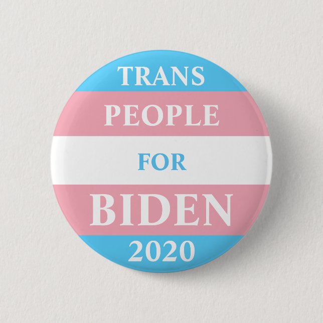 Transpersoner För Biden Knapp (Framsida)