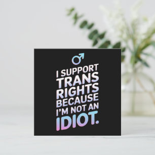 Transpersonligan Trans Pride Flagga Stöd Inbjudningar