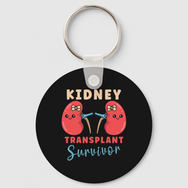 Transplant njurdonor Njursjukdom 5 Nyckelring (Framsida)