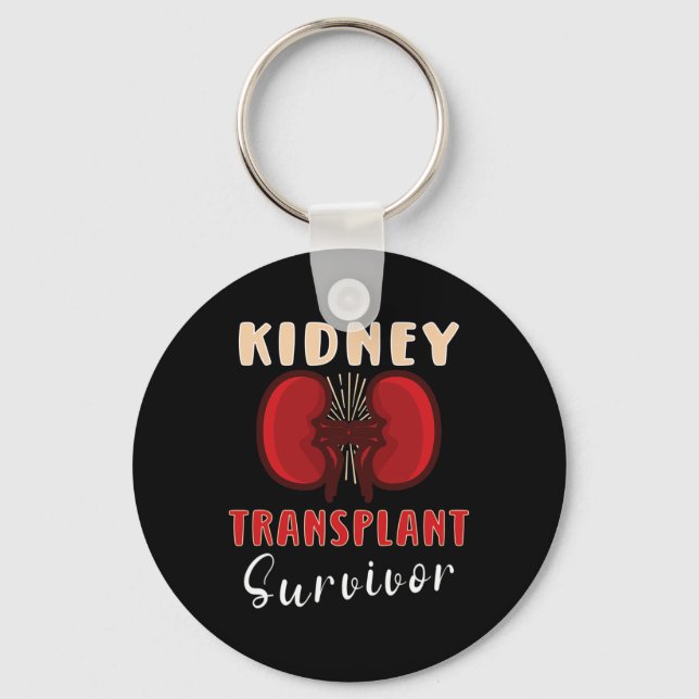 Transplant njurdonor Njursjukdom 6 Nyckelring (Framsida)