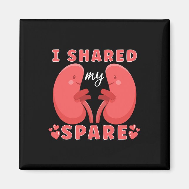 Transplant njurdonor Njursjukdom Magnet (Framsidan)