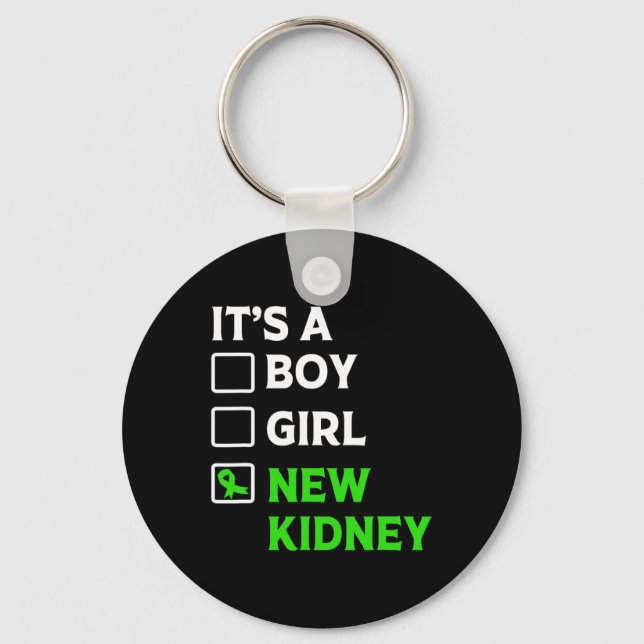 Transplant Survivor New Kidney Owner Nyckelring (Framsida)