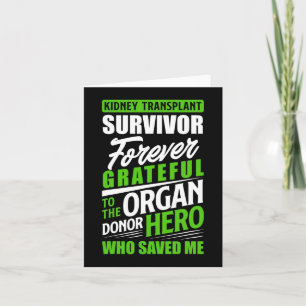 Transplant Survivor Organ Kidney Donor Recipient Kort