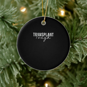 Transplant Tuff - njurtransplantation Julgransprydnad Keramik
