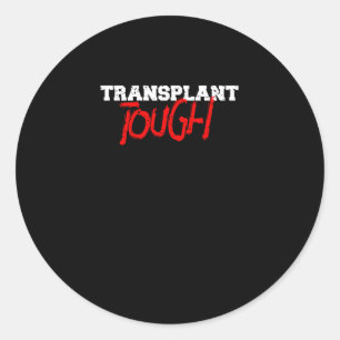 Transplant Tuff Runt Klistermärke