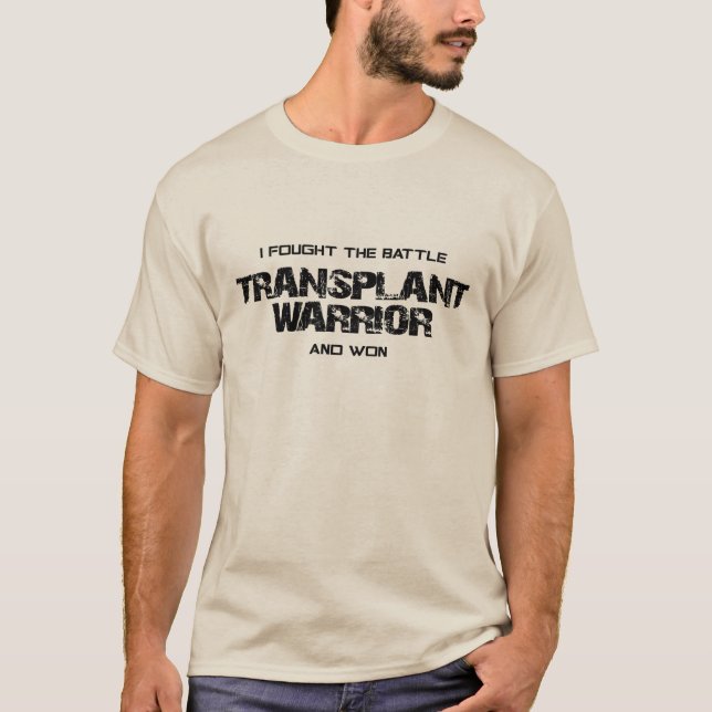 Transplant Warrior T-shirt (Framsida)