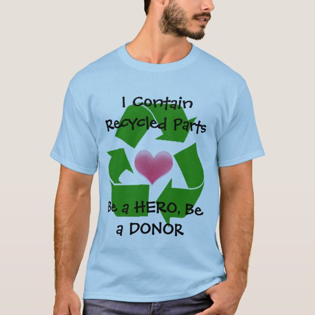 Transplantat Recipent (barnet) Tee Shirt (Framsida)