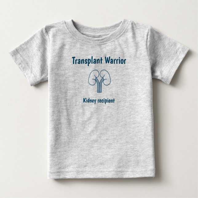 Transplantationskarriär, njurmottagare t shirt (Framsida)