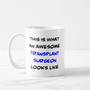 transplantationsövning, fantastisk kaffemugg