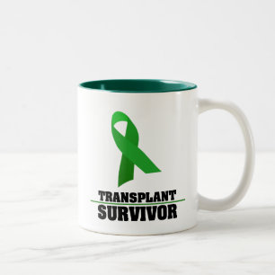 Transplantatöverlevande Två-Tonad Mugg