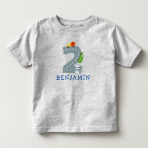Transport 2:a födelsedagen Party Baby T-Shirt