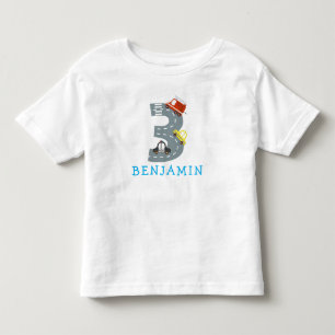 Transport 3:e födelsedagen Party Baby T-Shirt