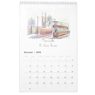 Transport Art-kalender Kalender