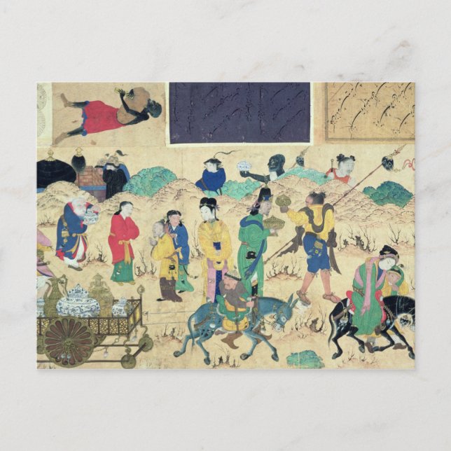 Transport av keramik vykort (Framsida)