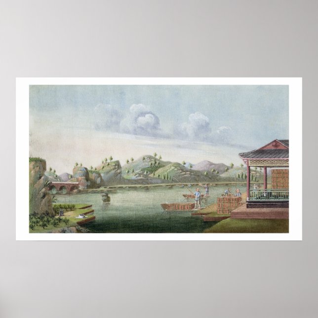 Transport av låda (w/c på papper nivå) poster (Framsidan)