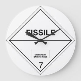 Transport av radioaktivt klyvbart material Plattkl Stor Klocka