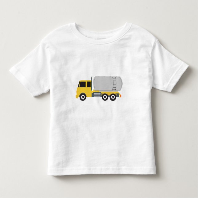 Transport av tankbilslastbilar t shirt (Framsida)