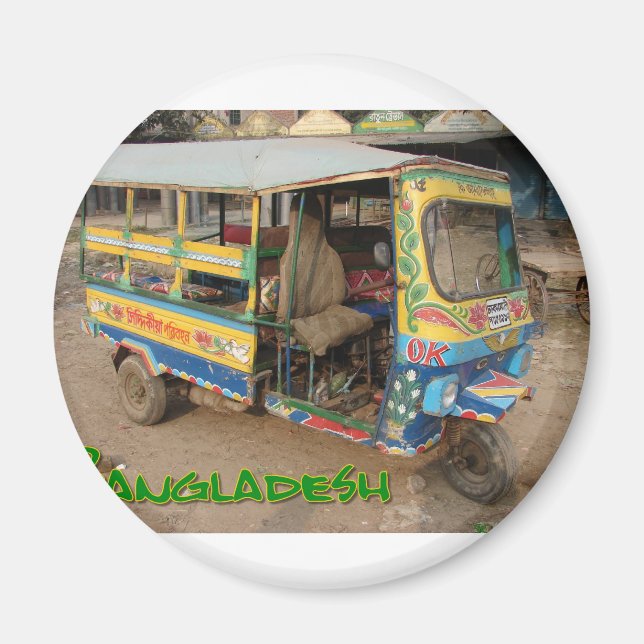 Transport Bangladesch Magnet (Framsidan)