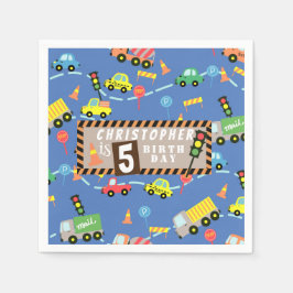 Transport Blue Pappersservett