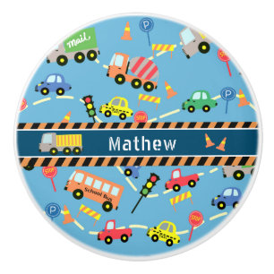 Transport Boys Blue Knopp