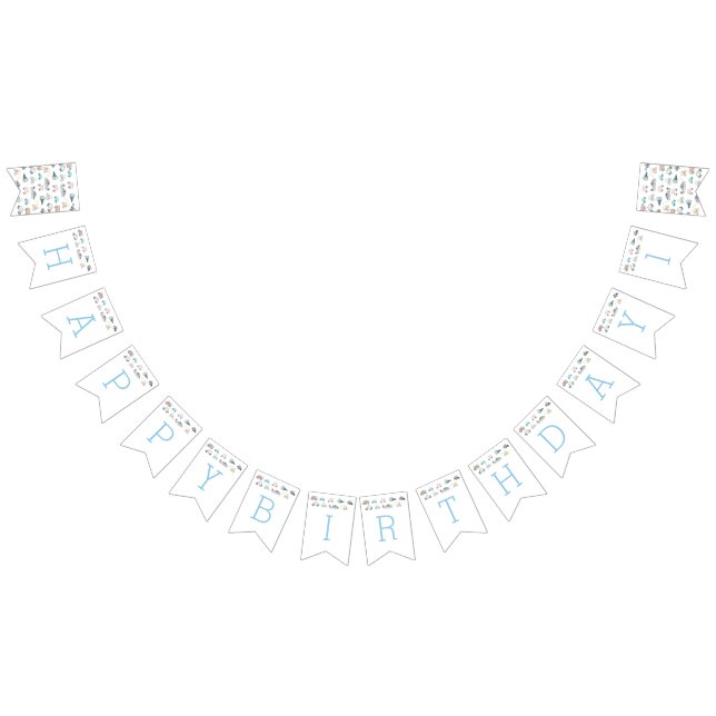 Transport födelsedag vimplar (Alla)