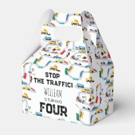 Transport Fordon-bilarna stoppar trafiken från föd Presentaskar