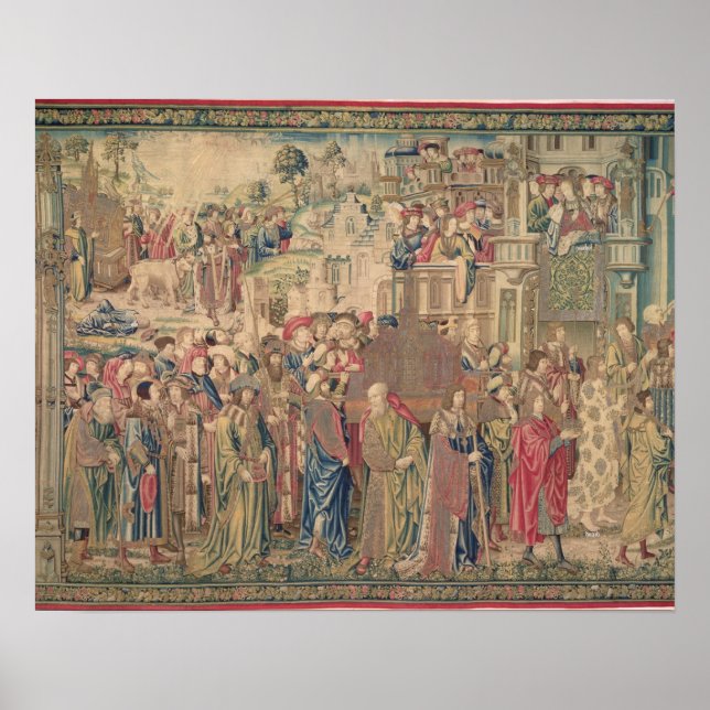 Transport i konventionens Ark, Tapestr Poster (Framsidan)