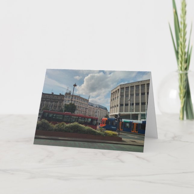 Transport i Sheffield Kort (Framsida)