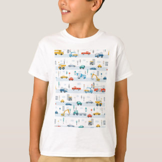 Transport Lastbilar och Cars Cute Kids T Shirt