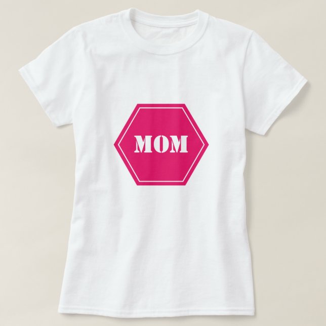 Transport Mamma Signs T Shirt (Design framsida)