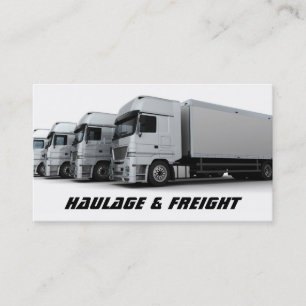 Transport- och fraktvisitkort visitkort
